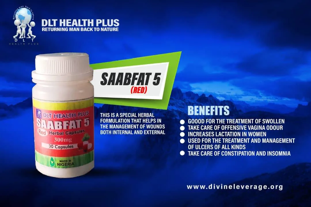 SaabFat 5 (RED) 500mg x 50 Capsules PR