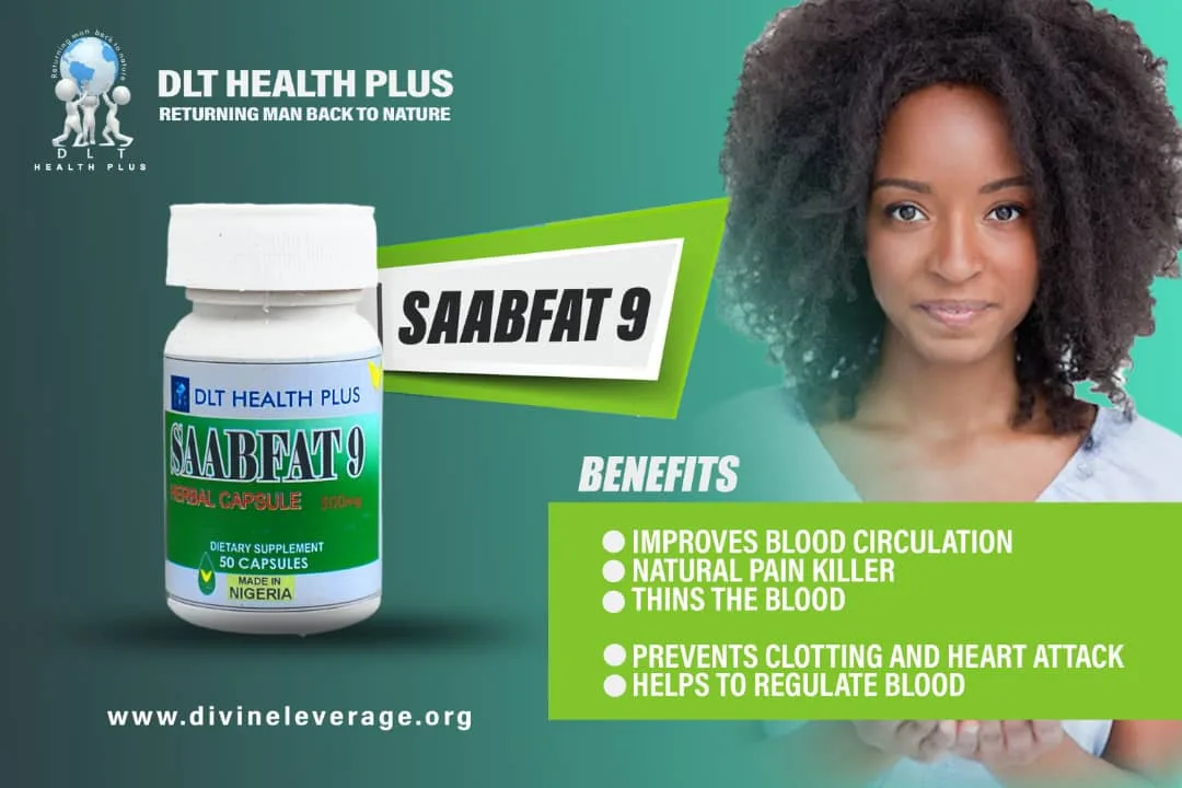 SaabFat 9 500mg x 50 Capsules PR