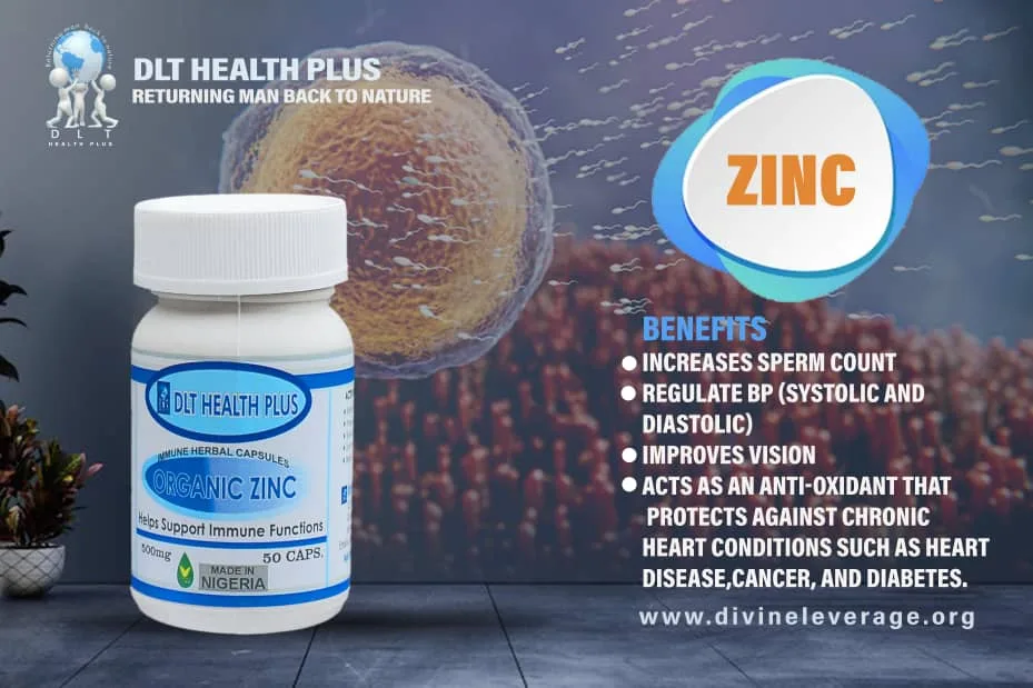 Zinc 500mg x 50 Capsules PR