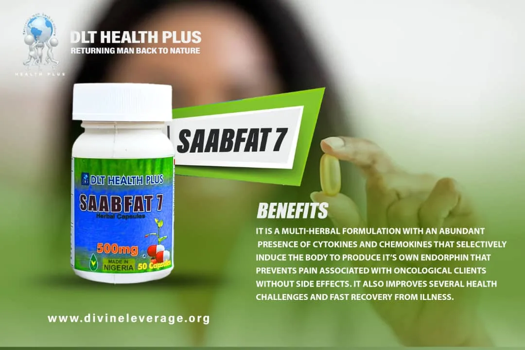 SaabFat 7 500mg x 50 Capsules PR